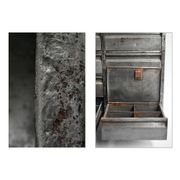 16-drawer metal workshop dresser