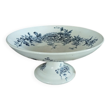 Antique compote dish HB&CIE in ironstone