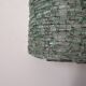 Vintage XL glass and metal wall light, France 1960