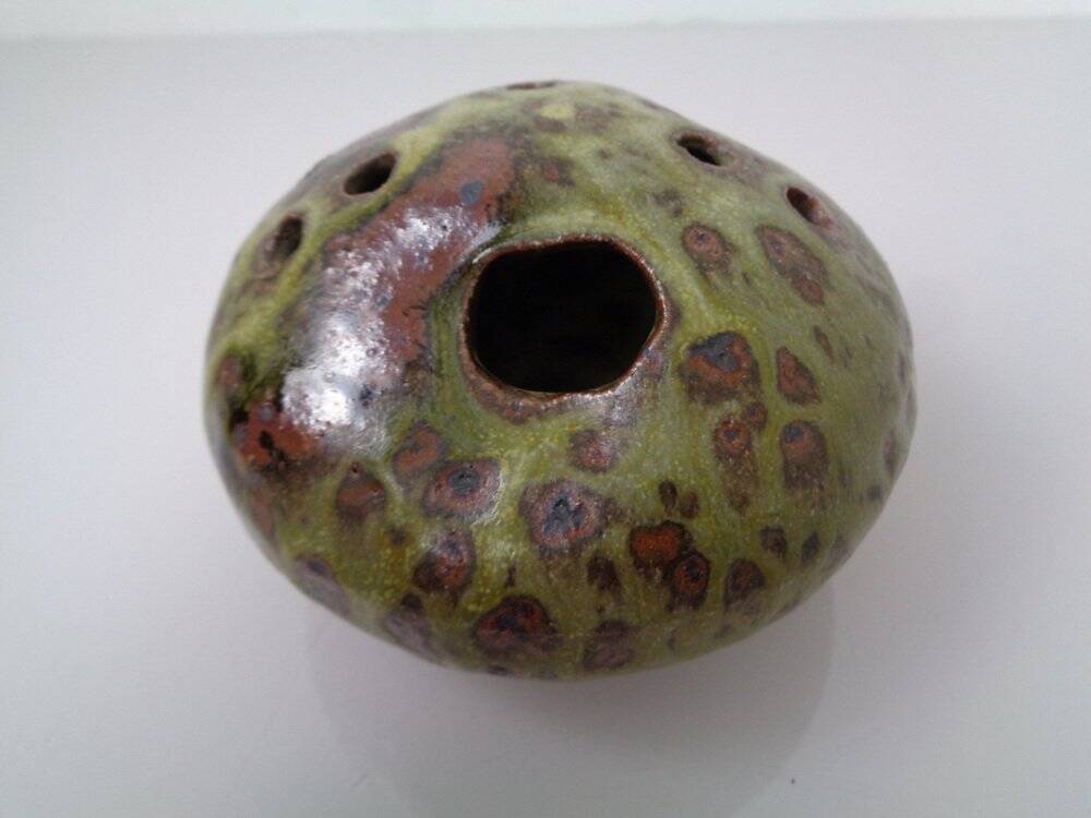 Danish Studio Ceramic Vase, 1960s