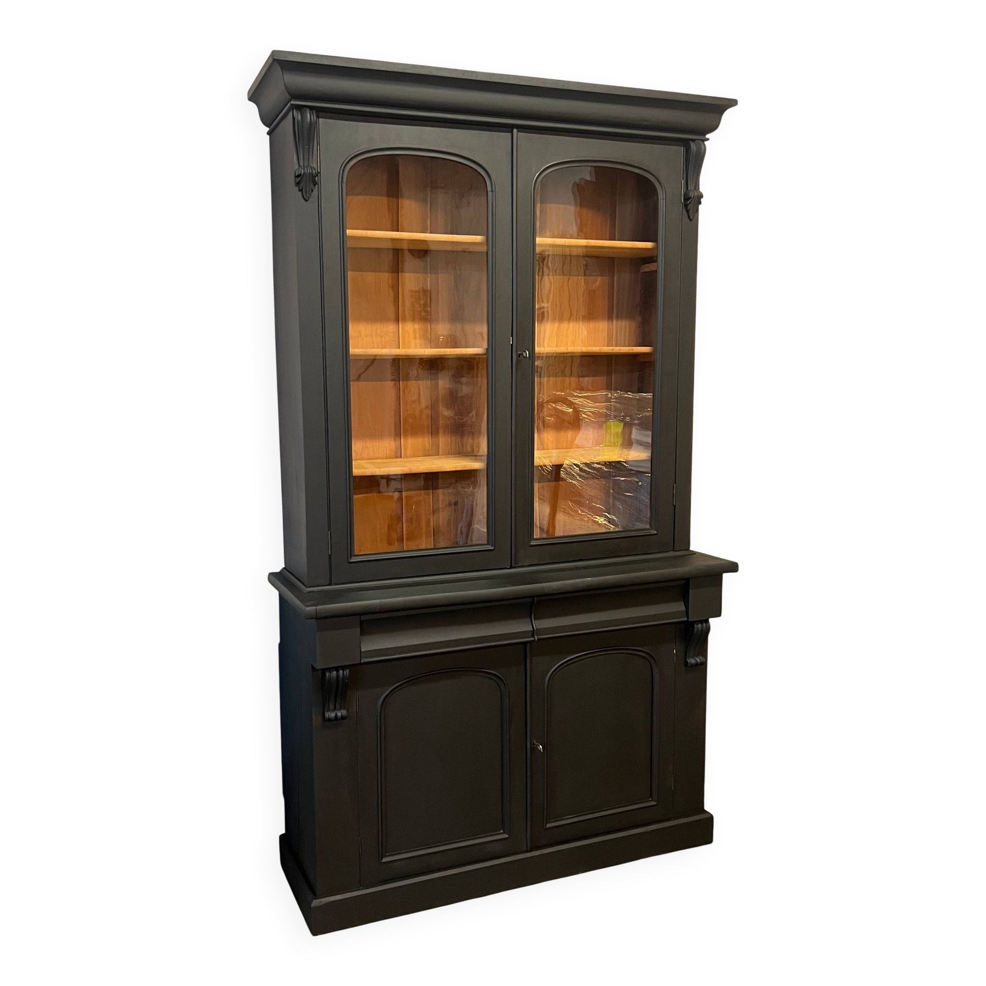 English two-body sideboard