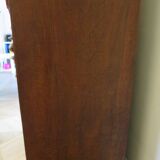 Bahut Buffet 1900 - Napoléon III - Placage noyer - 1 tiroir - 2 portes