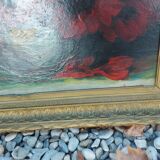 Tableau , peinture bouquet de fleurs
