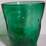 Vintage Empoli glass glass glass vase