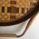 Vintage rattan and wicker tray