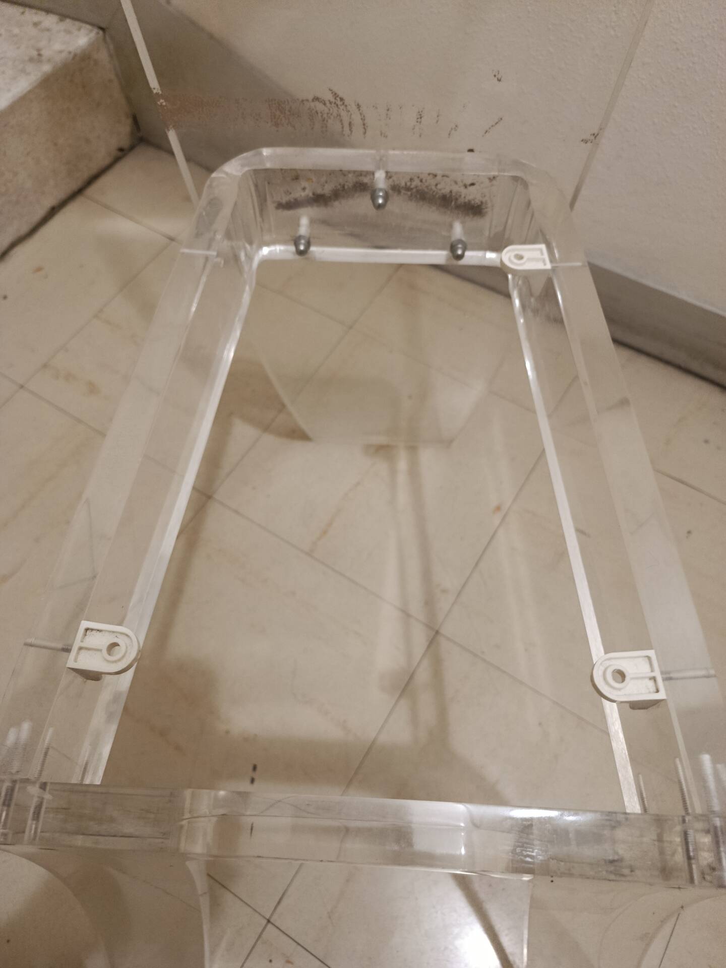70s plexiglass lucite chairs