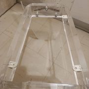 70s plexiglass chairs