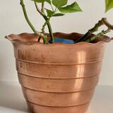 Copper planter “mur de barrez” 1960s