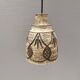 Beautiful ceramic hanging lamp, designed by jette hellerøe denmark, 1960s.