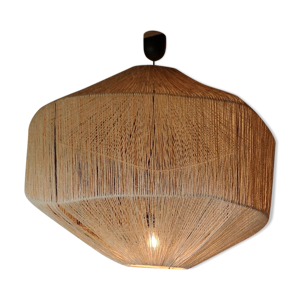 Luminaire forme libre en sisal naturel