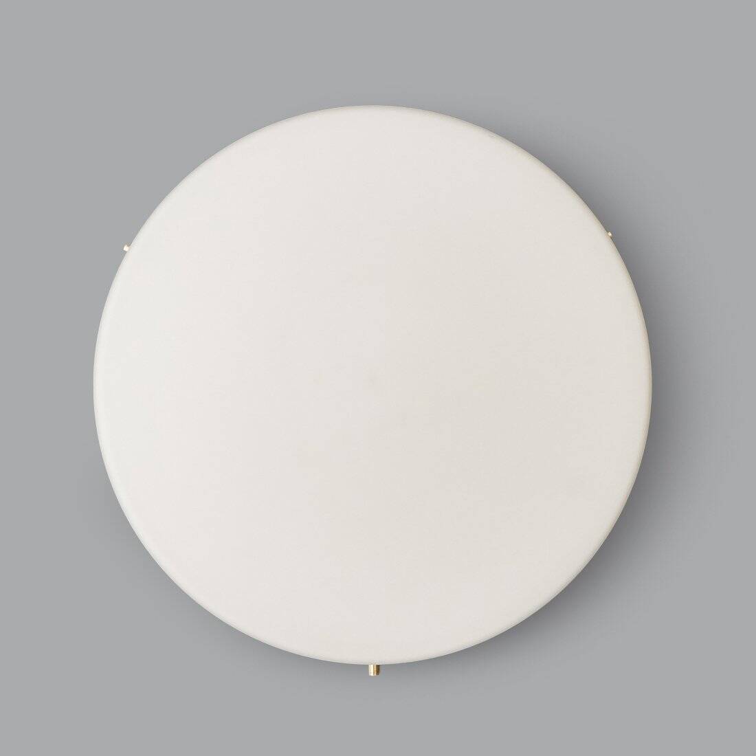 Vintage Opaline Glass Chandelier, 1950s