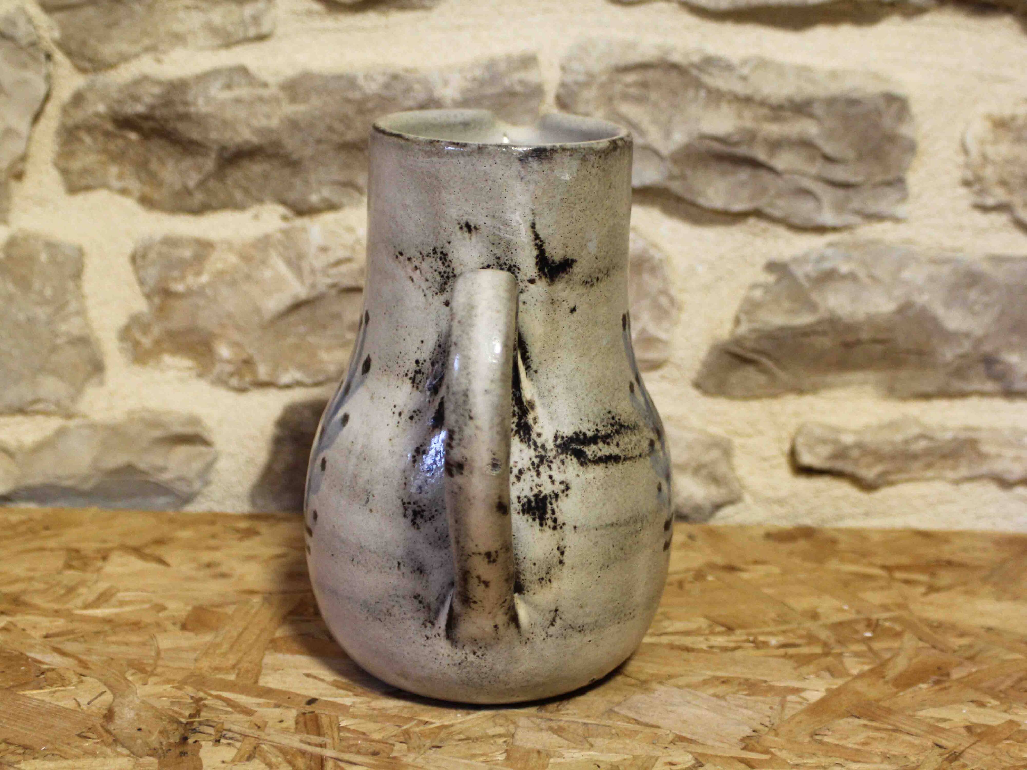 Pichet en céramique Gustave Reynaud Le Murier