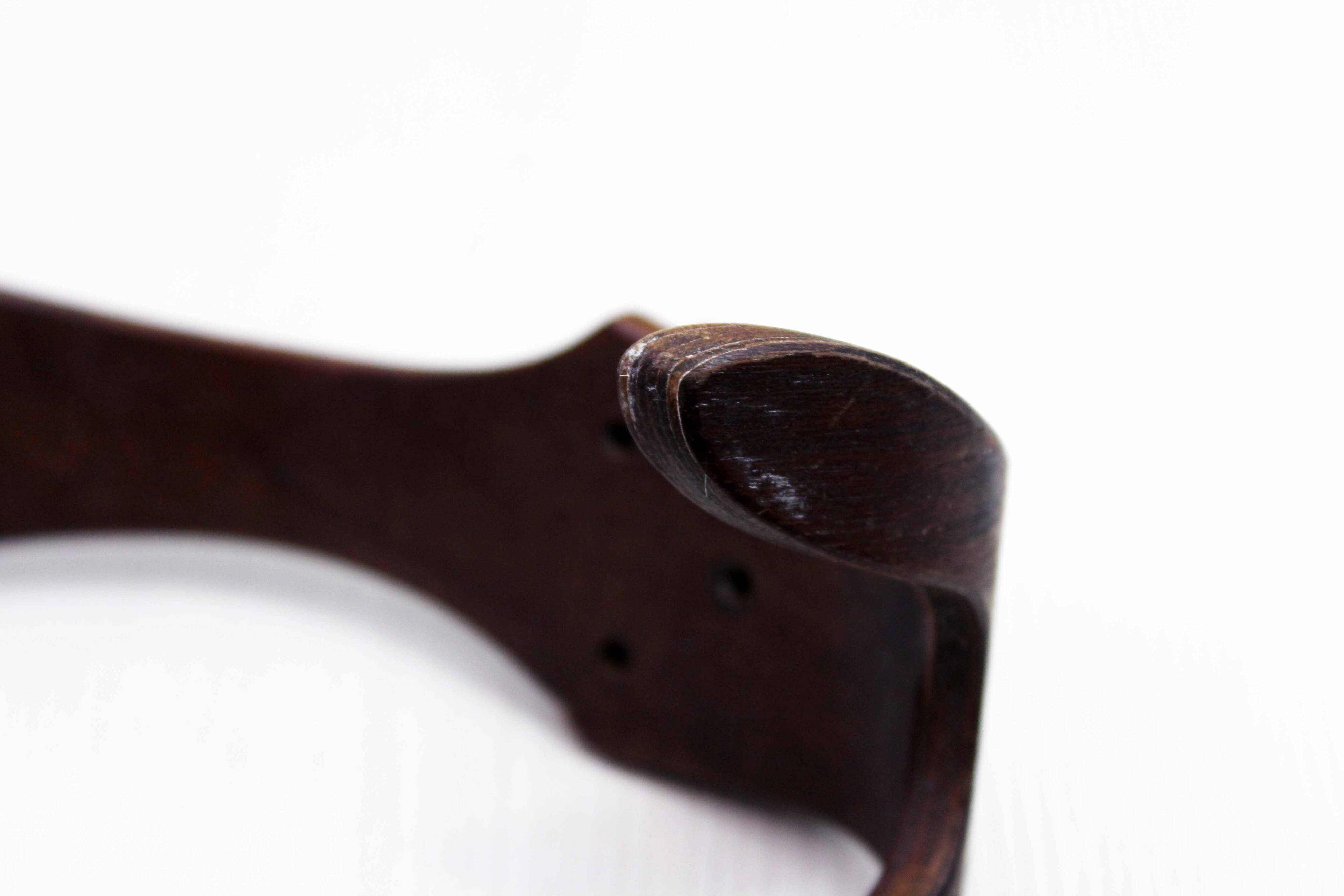 Set of 4 vintage teak cp coat hooks