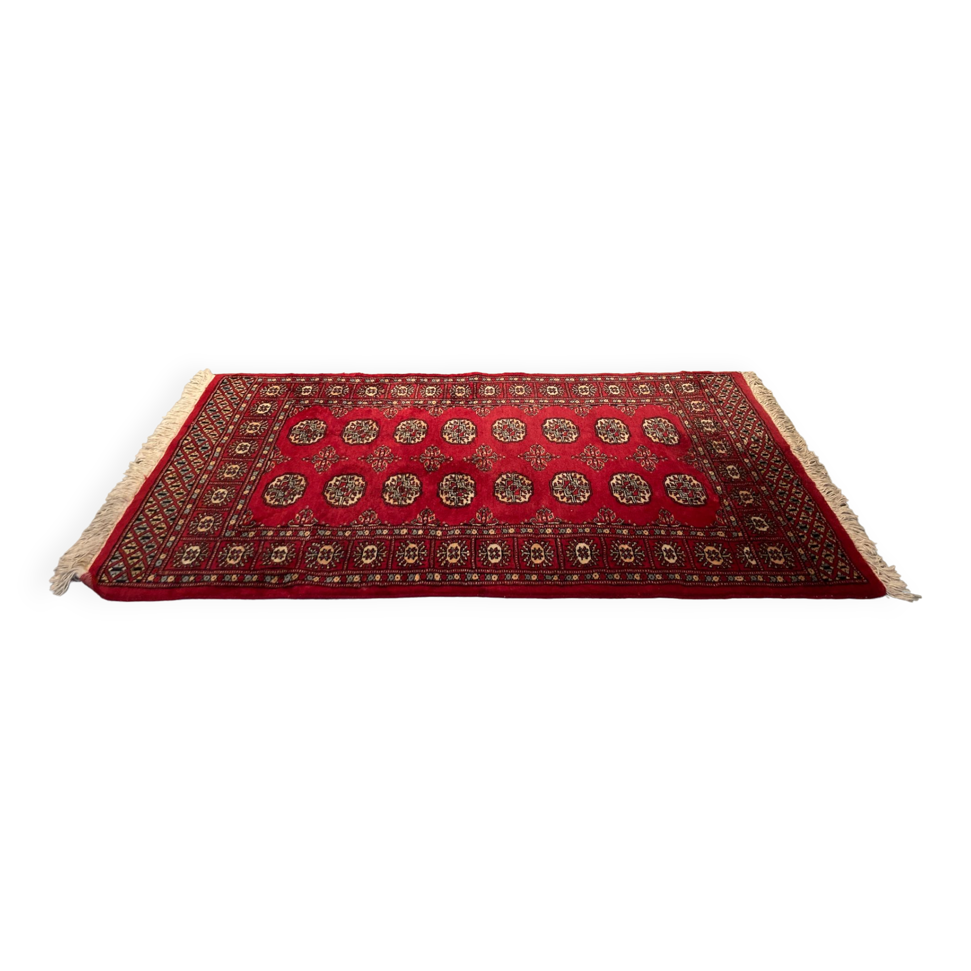Hand-knotted oriental rugs in wool and silk