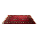 Tapis d'orient noué à la main en laine et soie