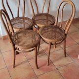 4 Chaises Thonet 18