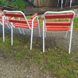 4 Tolix T2 Armchairs