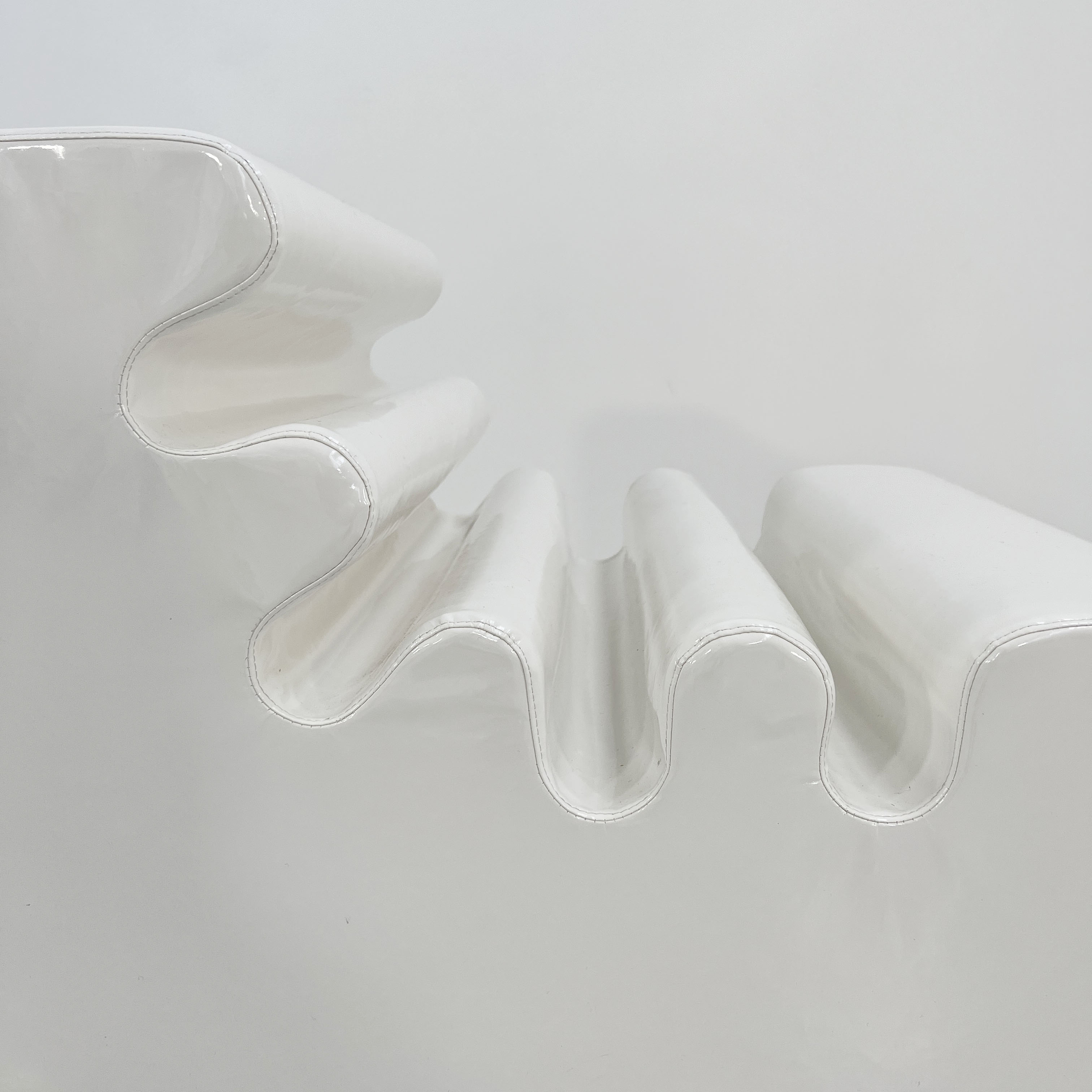 Yellow Karelia armchair by Liisi Beckmann for Zanotta, 1970