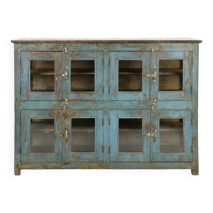 Buffet vitré en bois