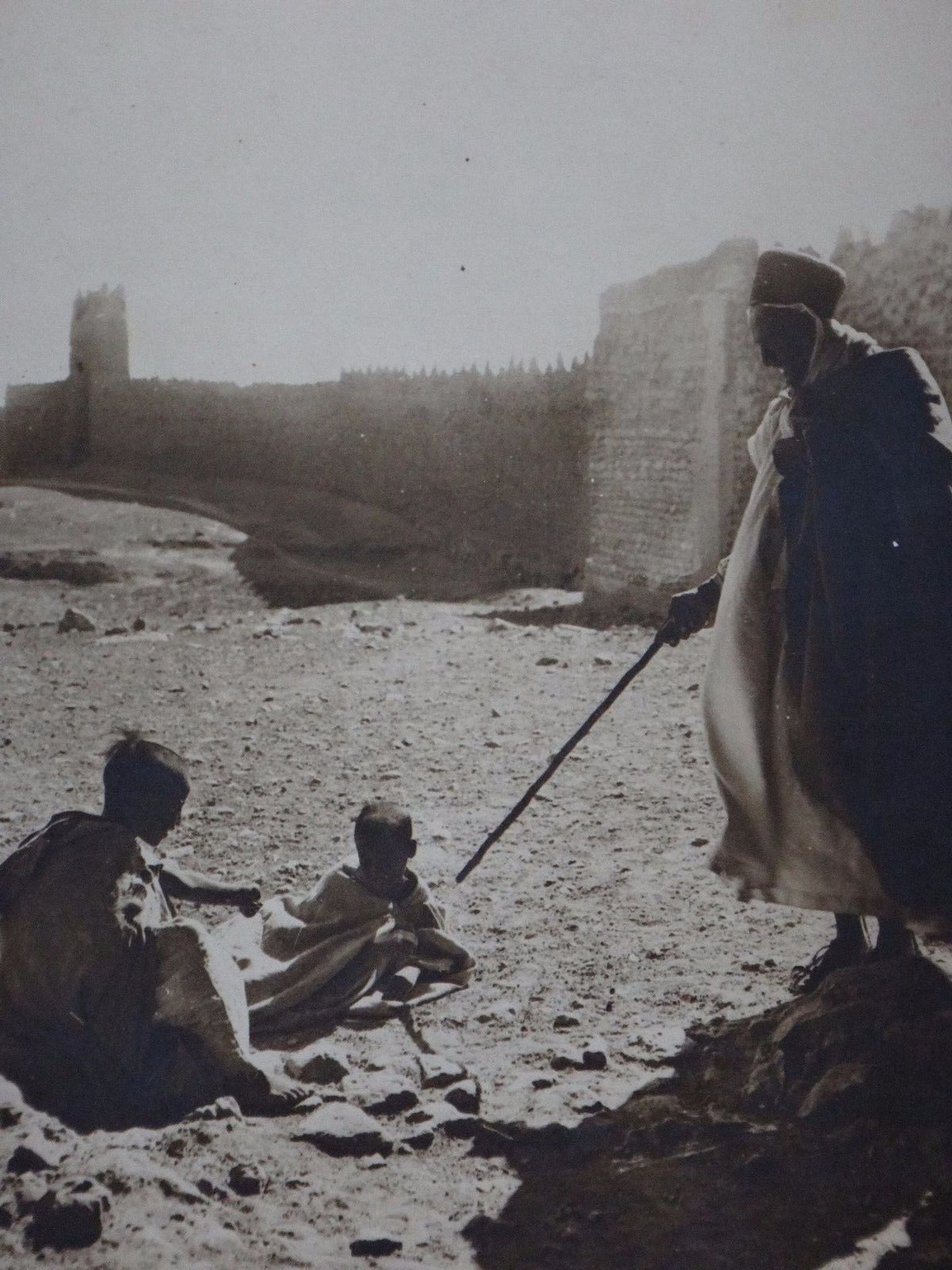 Orientalist photo René Prouho Figguig Morocco East Africa 30cmx23cm