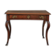 Bureau en noyer d'époque Louis XV à pied biche