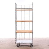 Industrial shelving unit on wheels Trolley