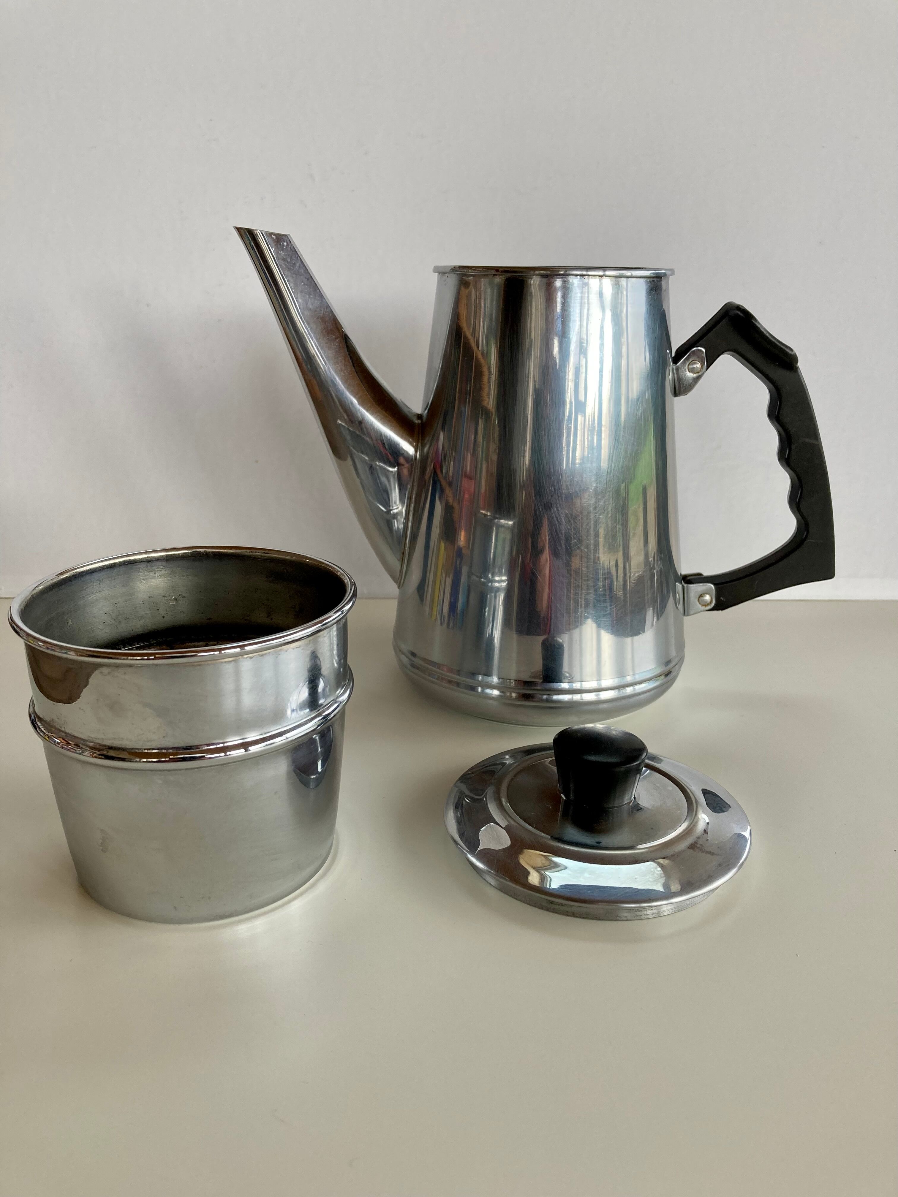Stainless steel coffee maker 60s