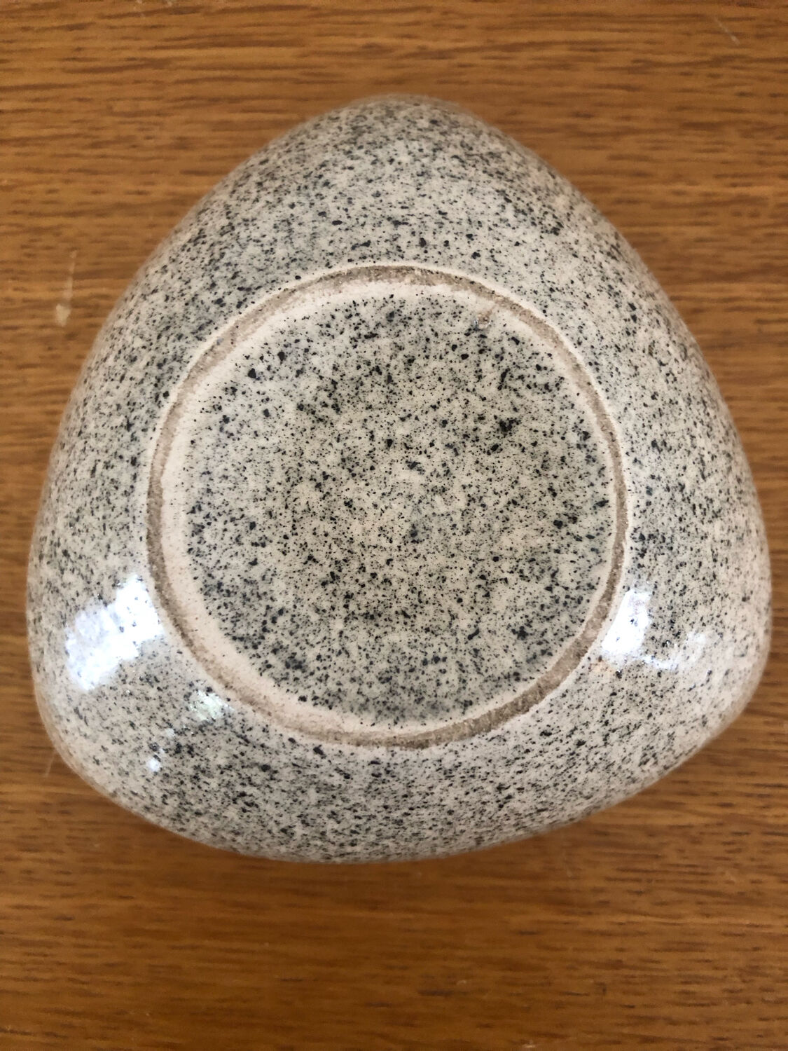 Vide-poche en faience signé Gegel année 60