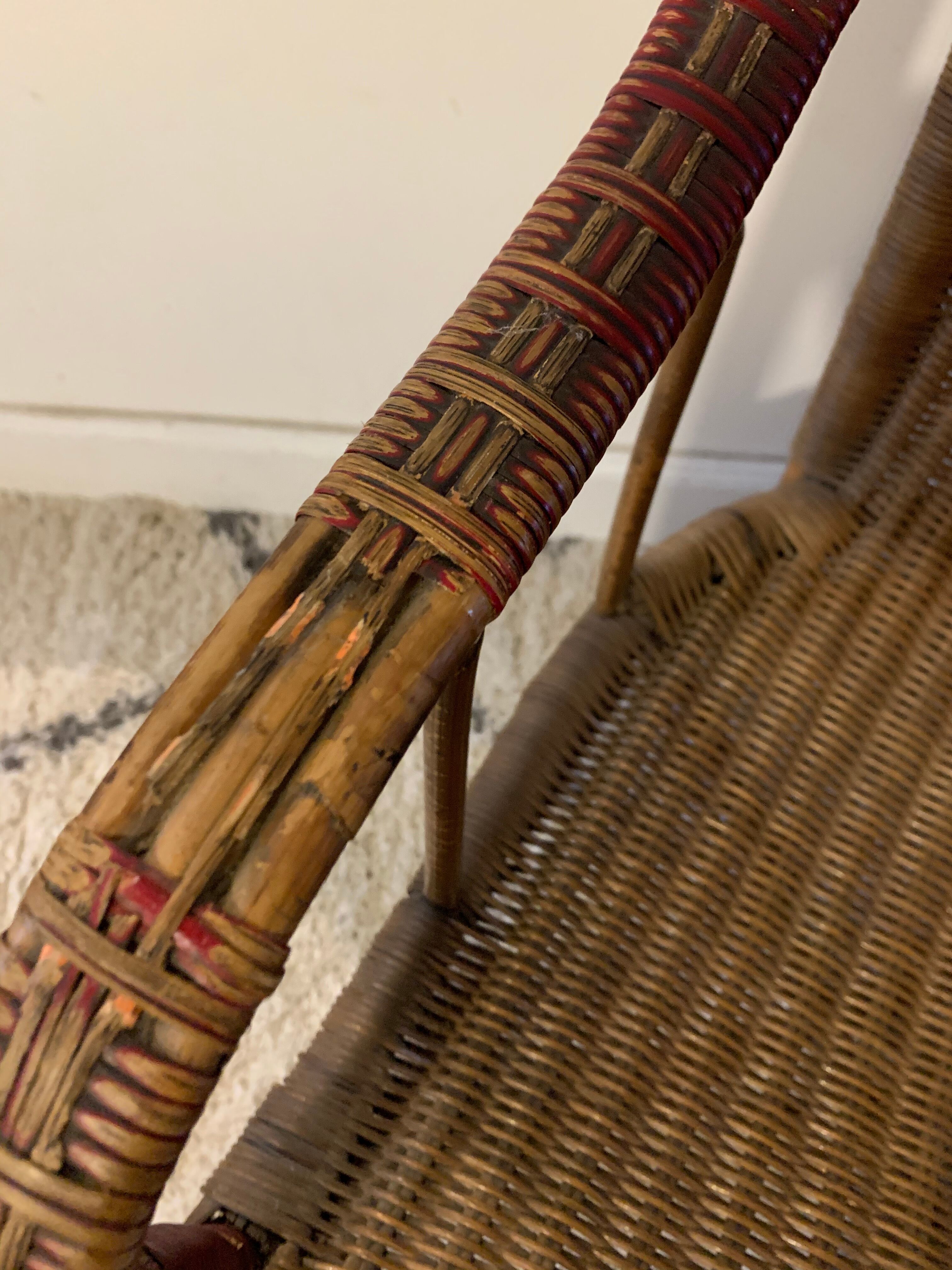 Vintage rattan chair