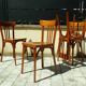 Set of 4 Baumann bistro chairs