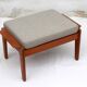 1960s stool in teak, Arne Wahl Iversen for Komfort