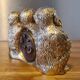 Clock / alarm clock vintage lancel model "the three monkeys of wisdom" very rare!