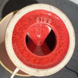 Red ceramic lamp 60