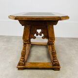 Table de changeur Suisse en bois et ardoise