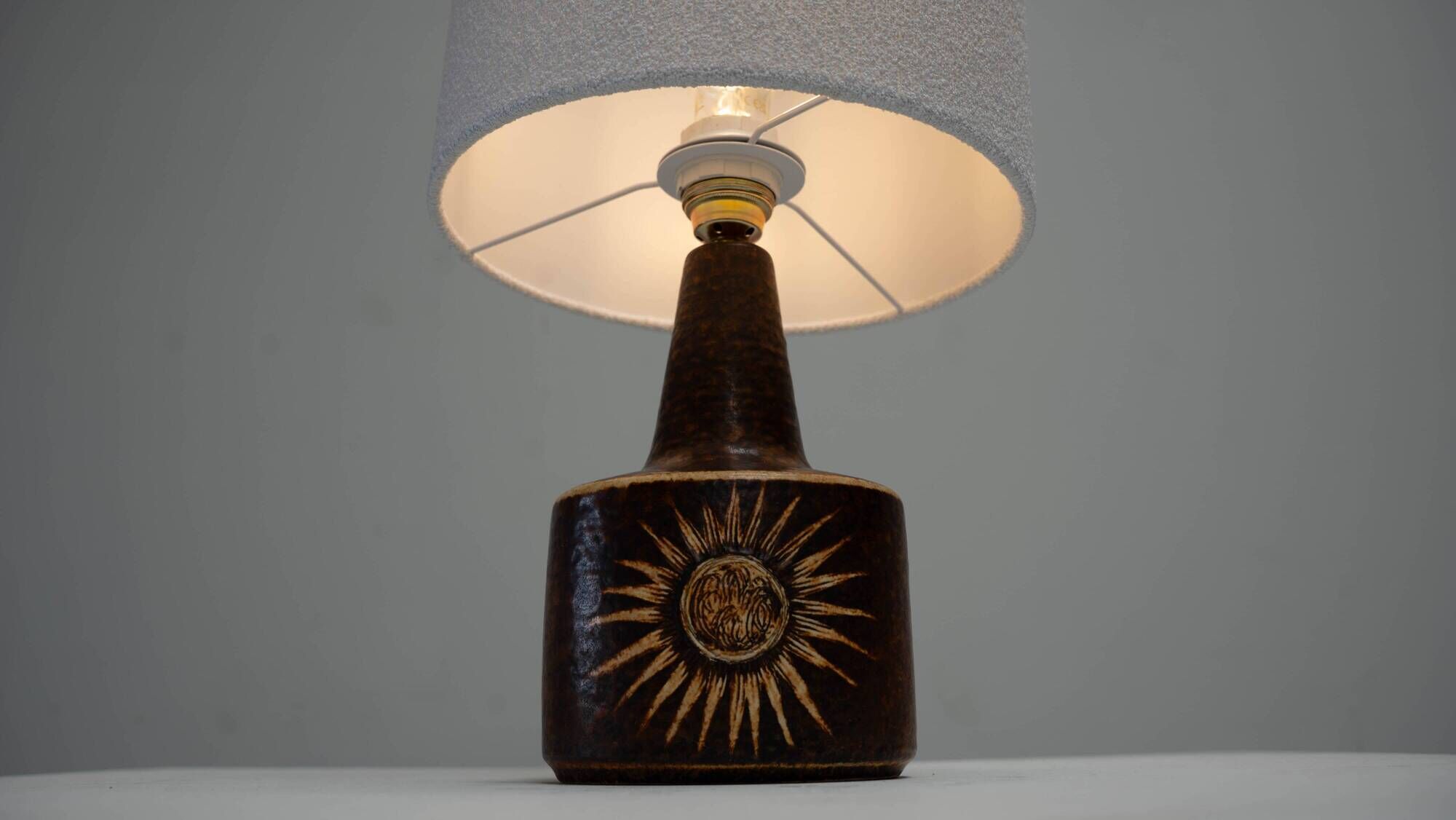 Pair of Sun series table lamps by Søholm for Bornholm