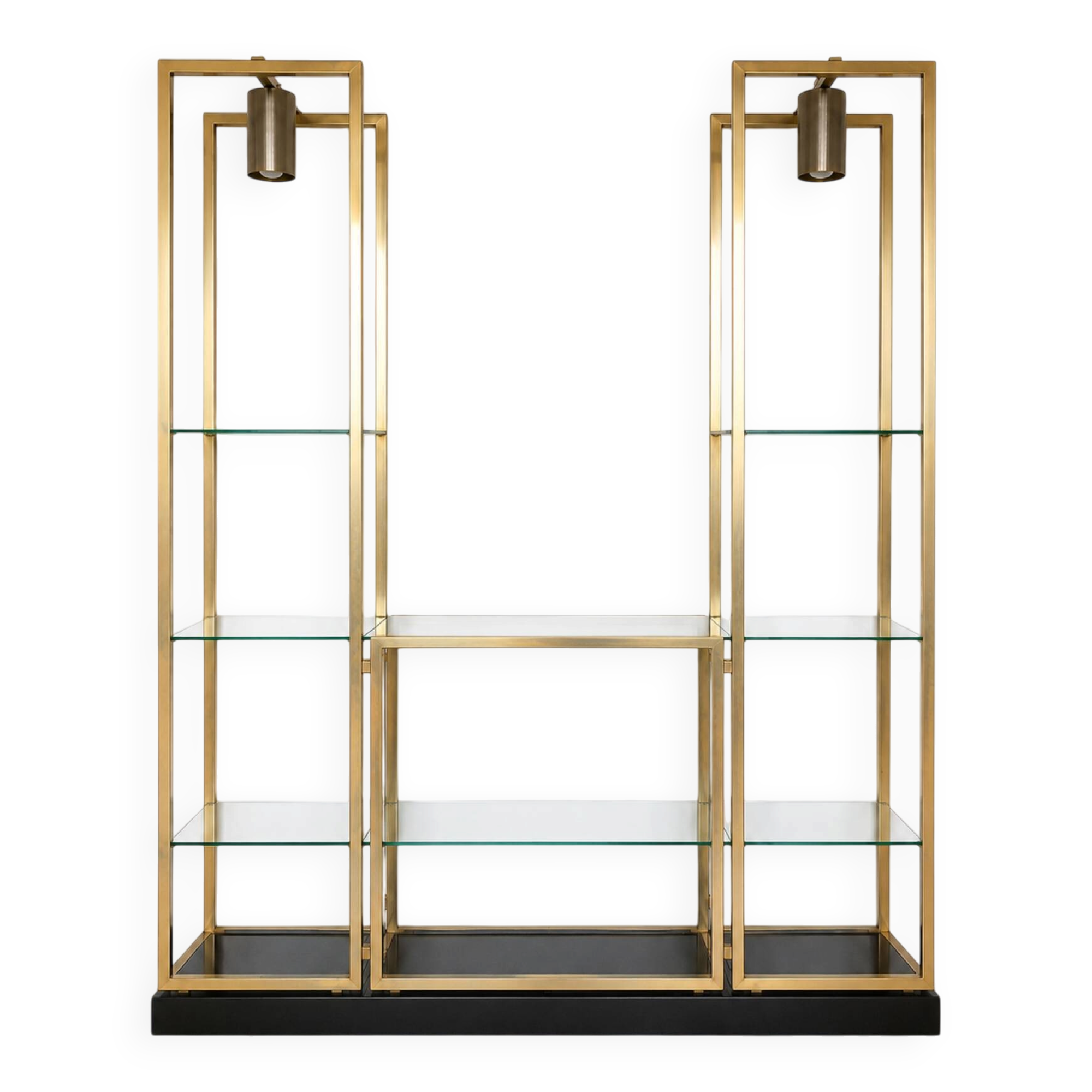 Large library / vintage showcase from the 1970s by Kim Moltzer