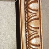 Carved wooden frame