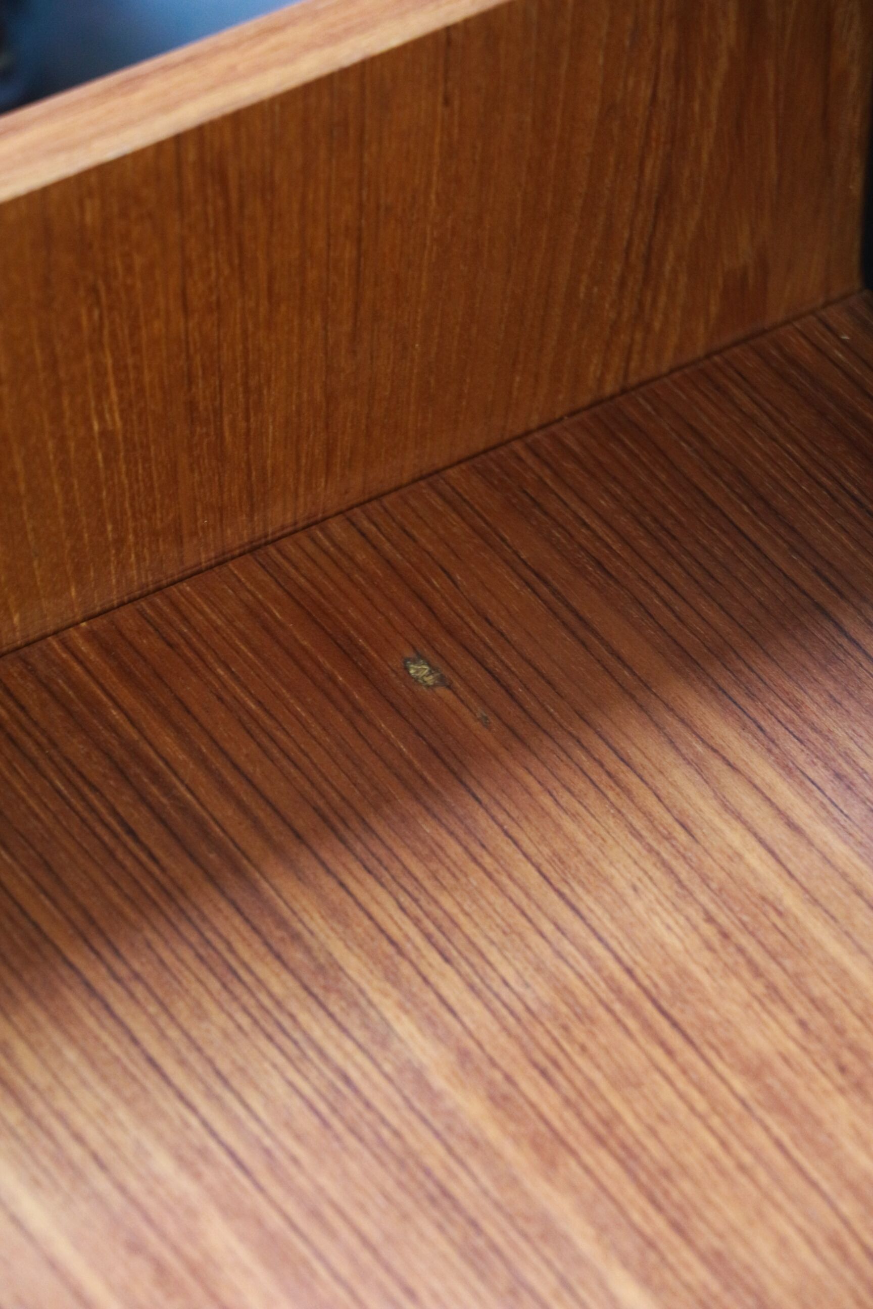 Dressing table - round mirror - 60s