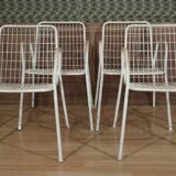 Series of 4 EMU armchairs model Rio 1960's