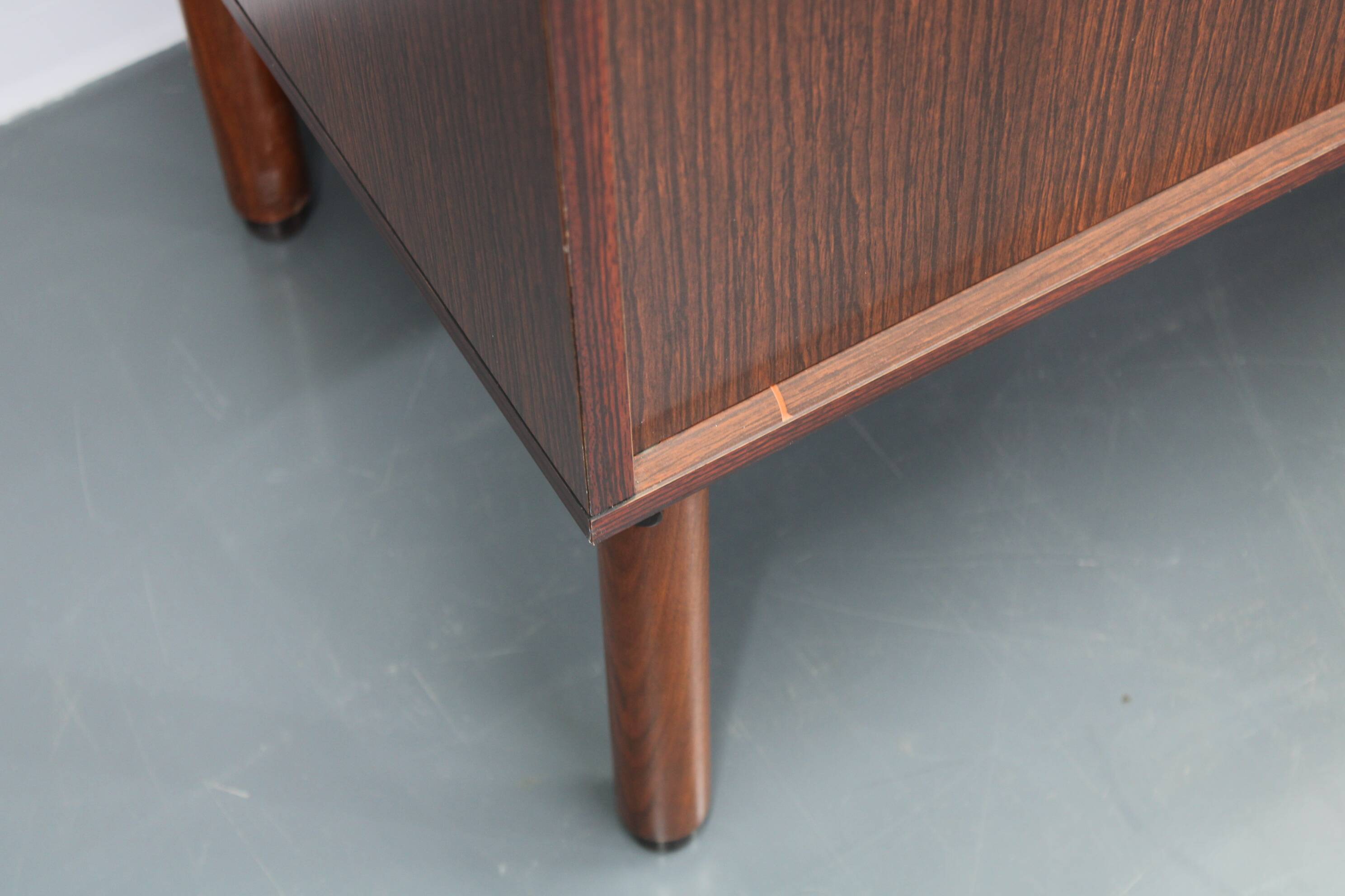 1970s Italian Cabinet With Sliding Doors