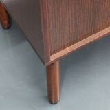 1970s Italian Cabinet With Sliding Doors