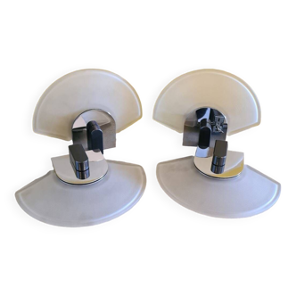 4 Metalarte S.A. Spain Wall Lamps From The 1980s