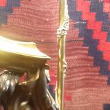 Lamp formed by a XVIII chenet