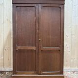 Armoire formant cartonnier en chêne massif 1900