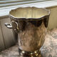 Two silver metal ice buckets hallmarked around 1900