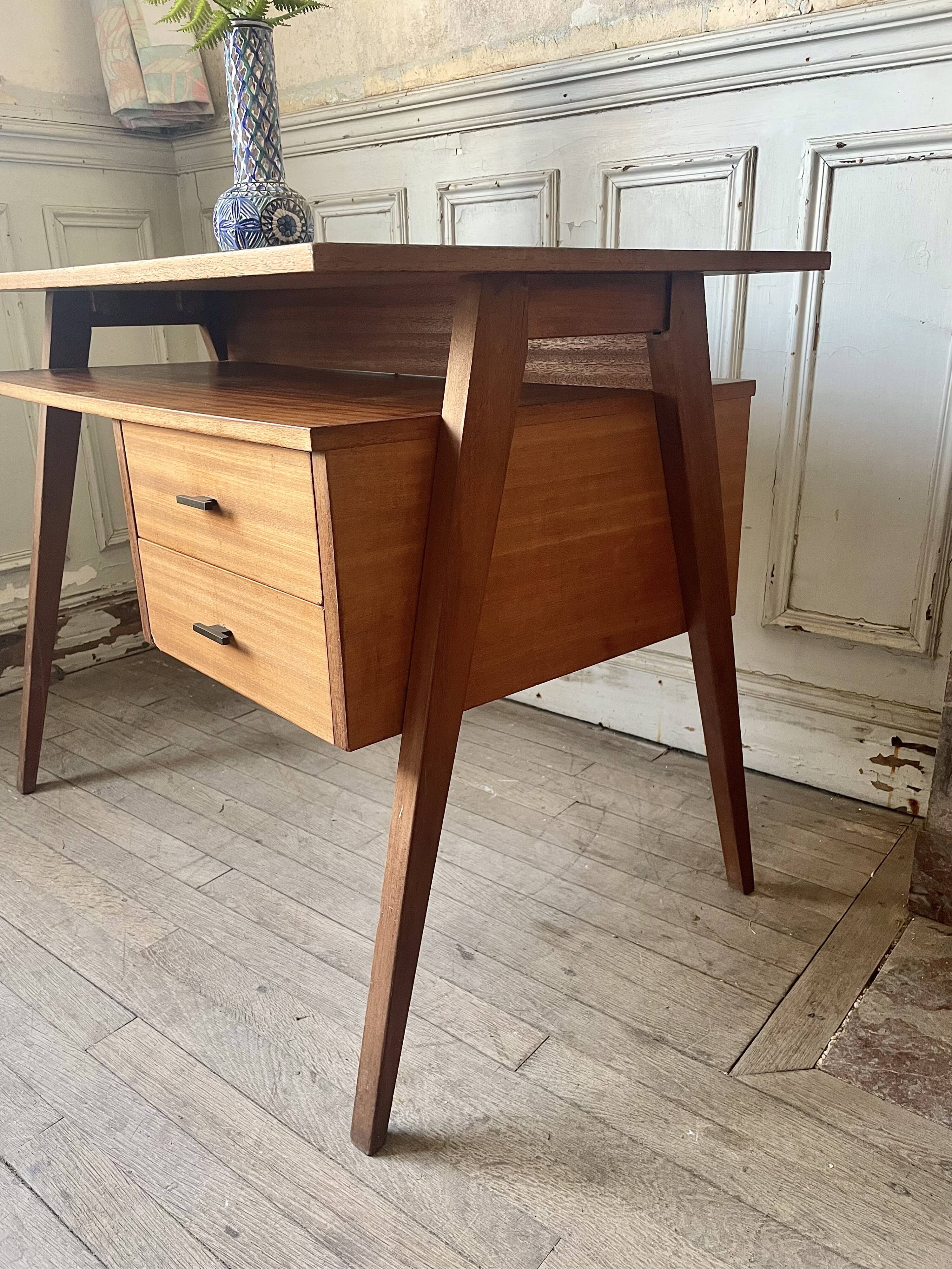 Vintage desk 50 feet compass