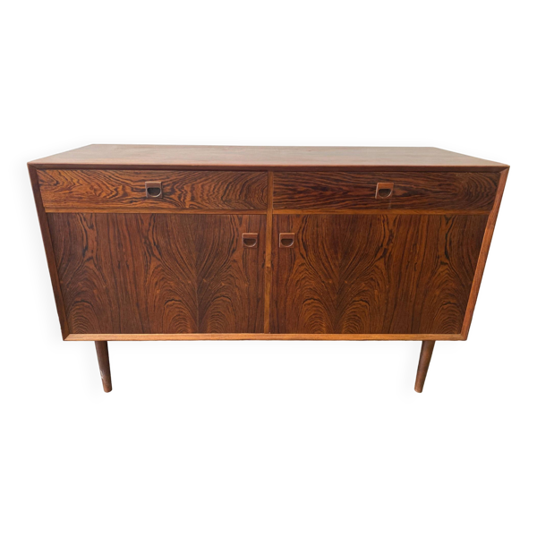 Enfilade scandinave en palissandre 2 tiroirs de Eric Brouer pour Mobelfabrik 1970 — Beyit