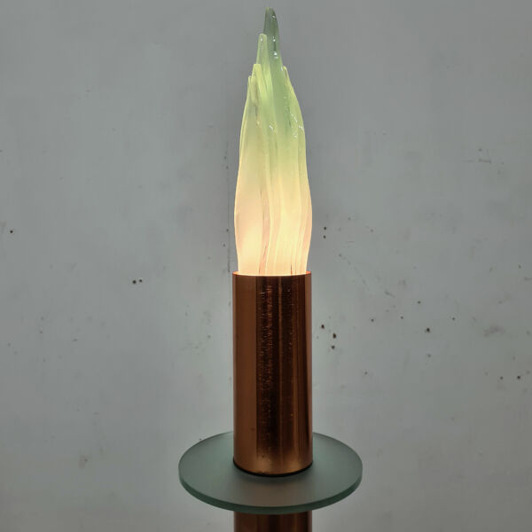 Lampadaire objet impressionnant et unique, années 1990