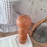 Wooden salt shaker