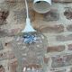 Vintage glass pendant/lamp
